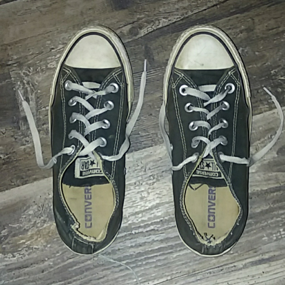 Black Low Top Converse
